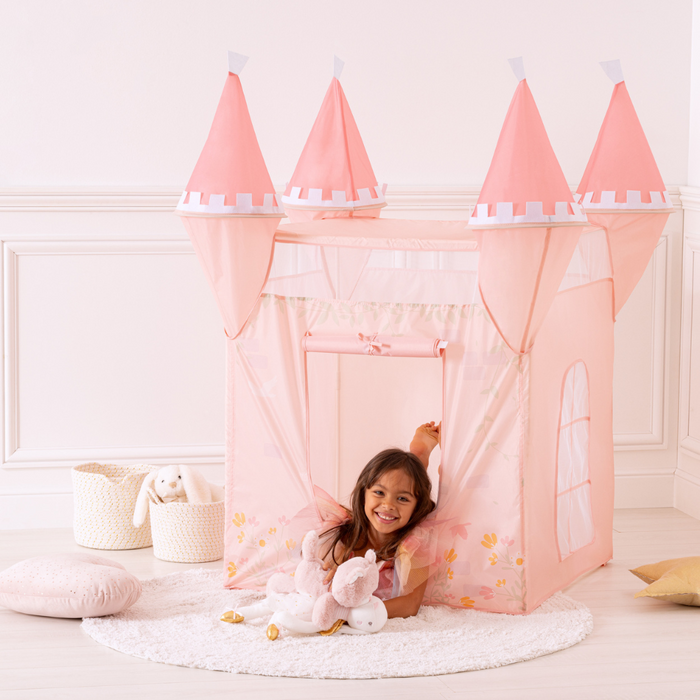 MISOU Kinder Speeltent Kasteel Kinderen Meisjes Pop up Roze