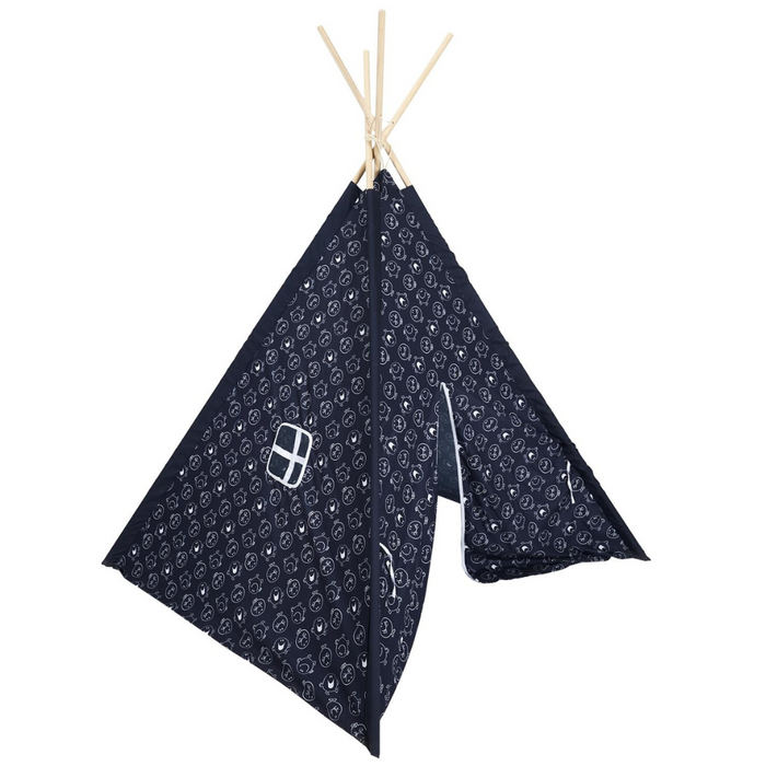 MISOU Tipi Tent voor Kinderen Speeltent 120x120x160cm Unisex Pop up...