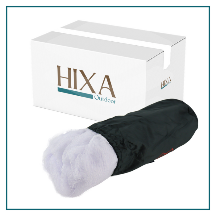 Nordix Klamboe 1 Persoons Muskietennet Anti muggen Wit Muggennet Re...