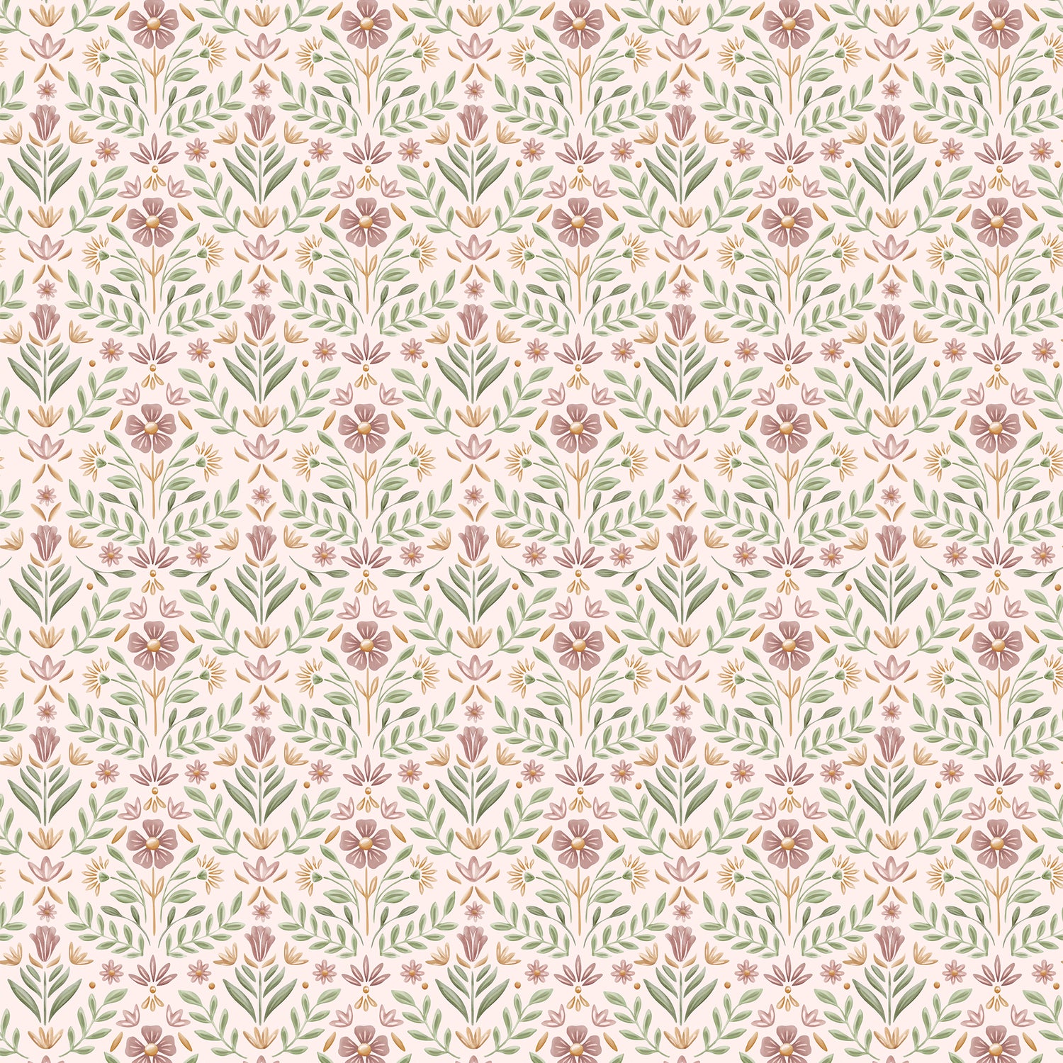 Little Dutch Fairy Flowers Behang Kinderkamer - Bloemen - 10mx52cm -