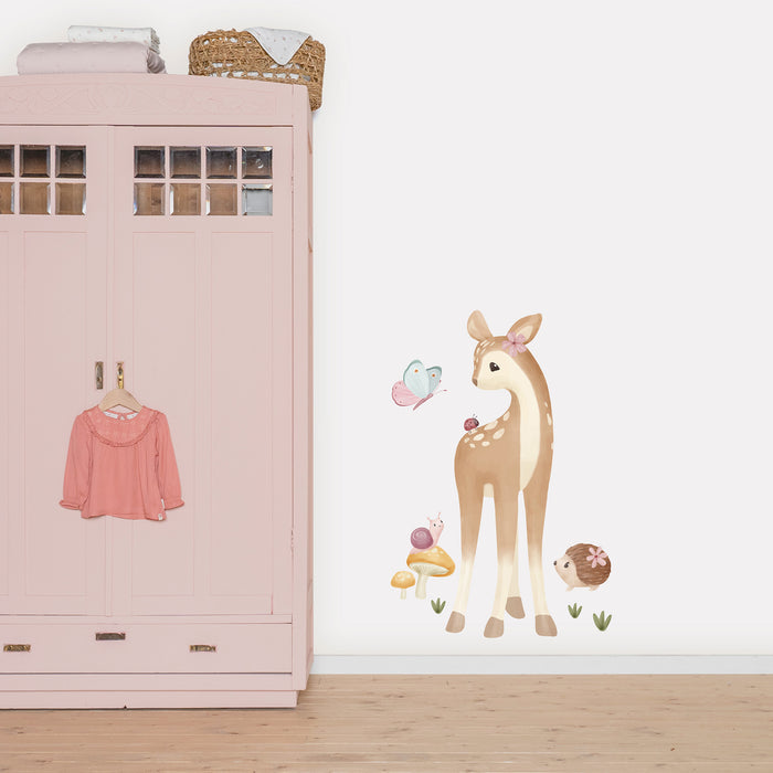 Little Dutch Fairy Garden Muurstickers - 55x80cm - Dieren