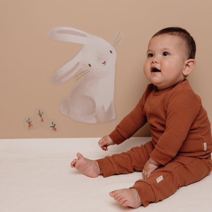 Little Dutch Baby  Bunny Muurstickers - 42x30cm - Konijnen