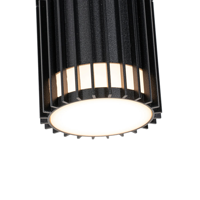 QAZQA Design buiten wandlamp zwart 2-lichts IP44 - Boris