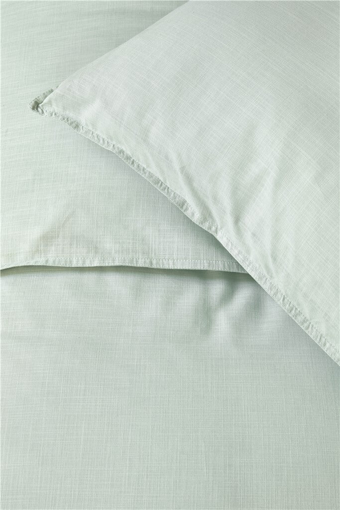 Walra - Dekbedovertrek Vintage Cotton - 140x220 - Jade