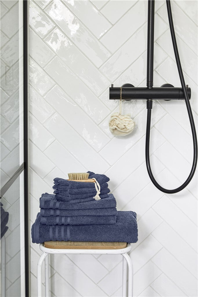 Byrklund - Badlaken Bath Basics (PP) - 70x140 - Blauw