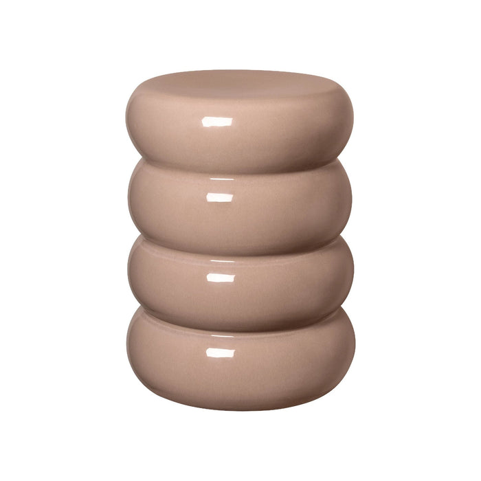 Toru Bijzettafel Fungi Rond | Bruin | Polystone