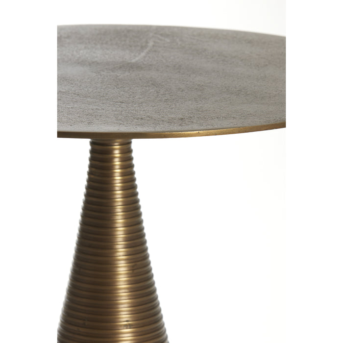Light & Living - Bijzettafel BAHIA - Ø52x57cm - Brons
