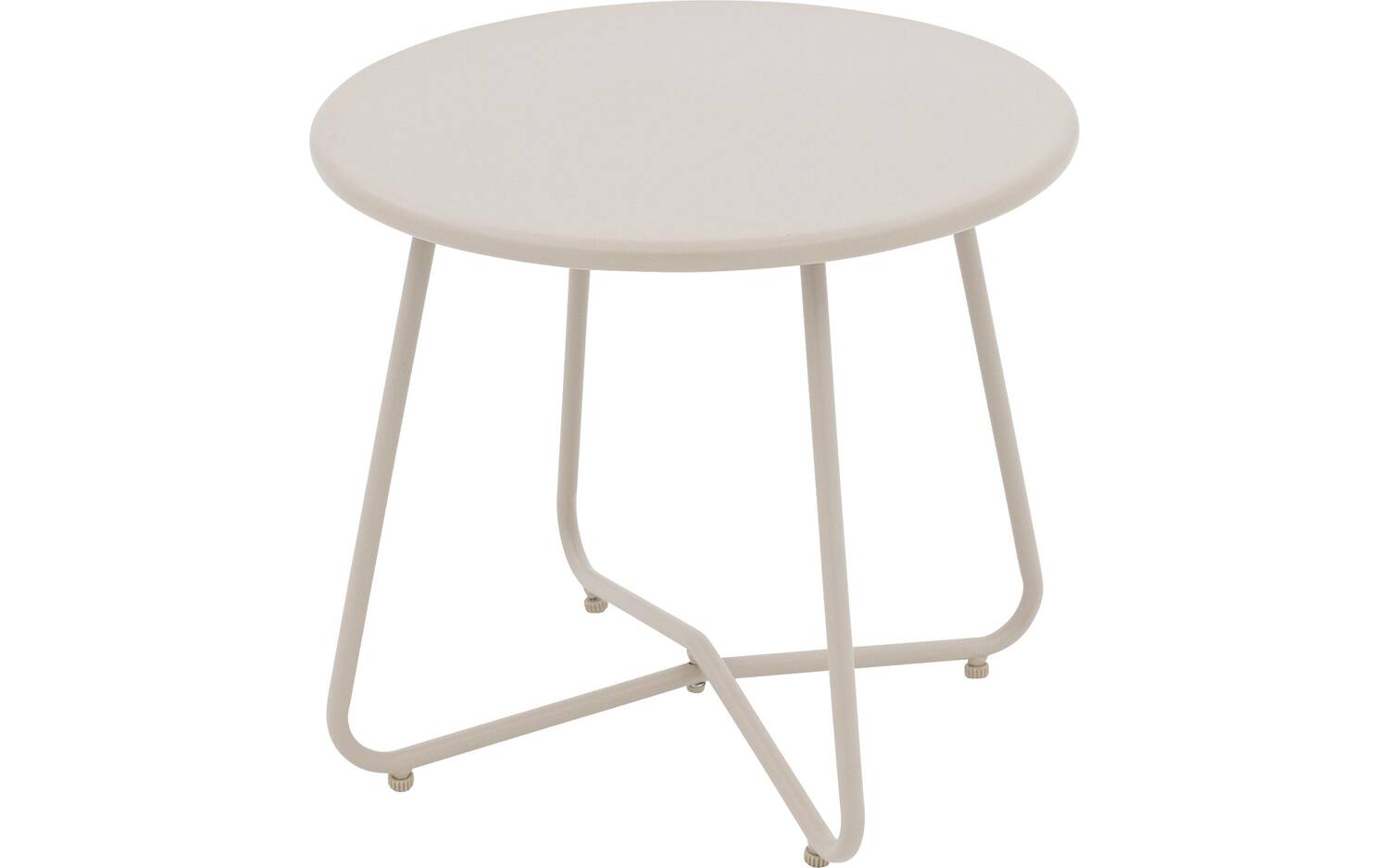 Goossens Tuintafel Must in Aluminium poedercoating beige