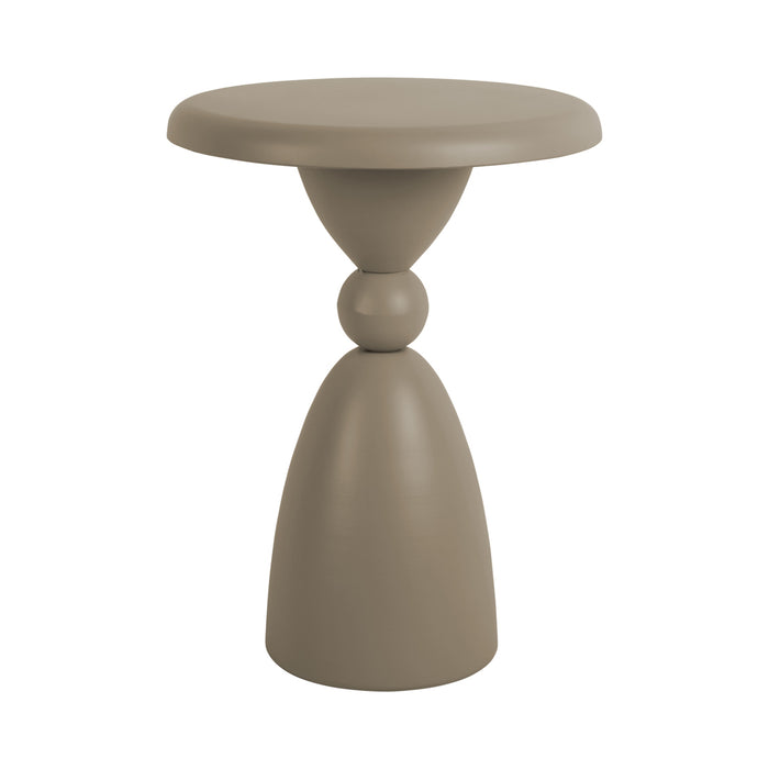 Leitmotiv - Bijzettafel Folly Outdoor - Warmgrijs