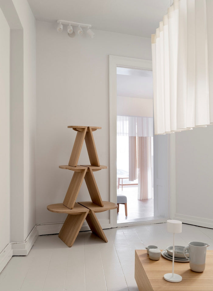 Avio Bijzettafel Oak | Bruin | Hout