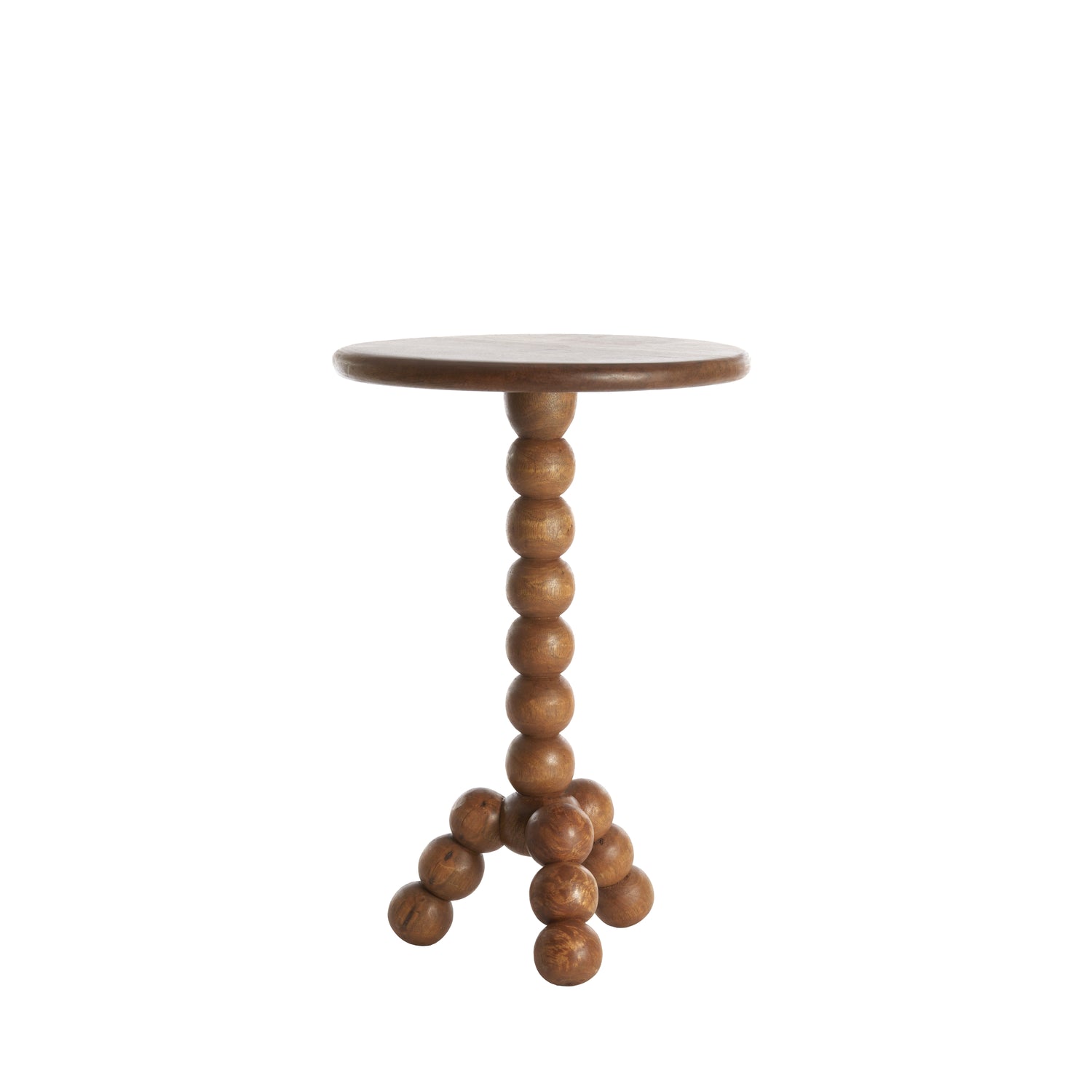 Light & Living - Bijzettafel VEGLIO - Ø35x54cm - Bruin