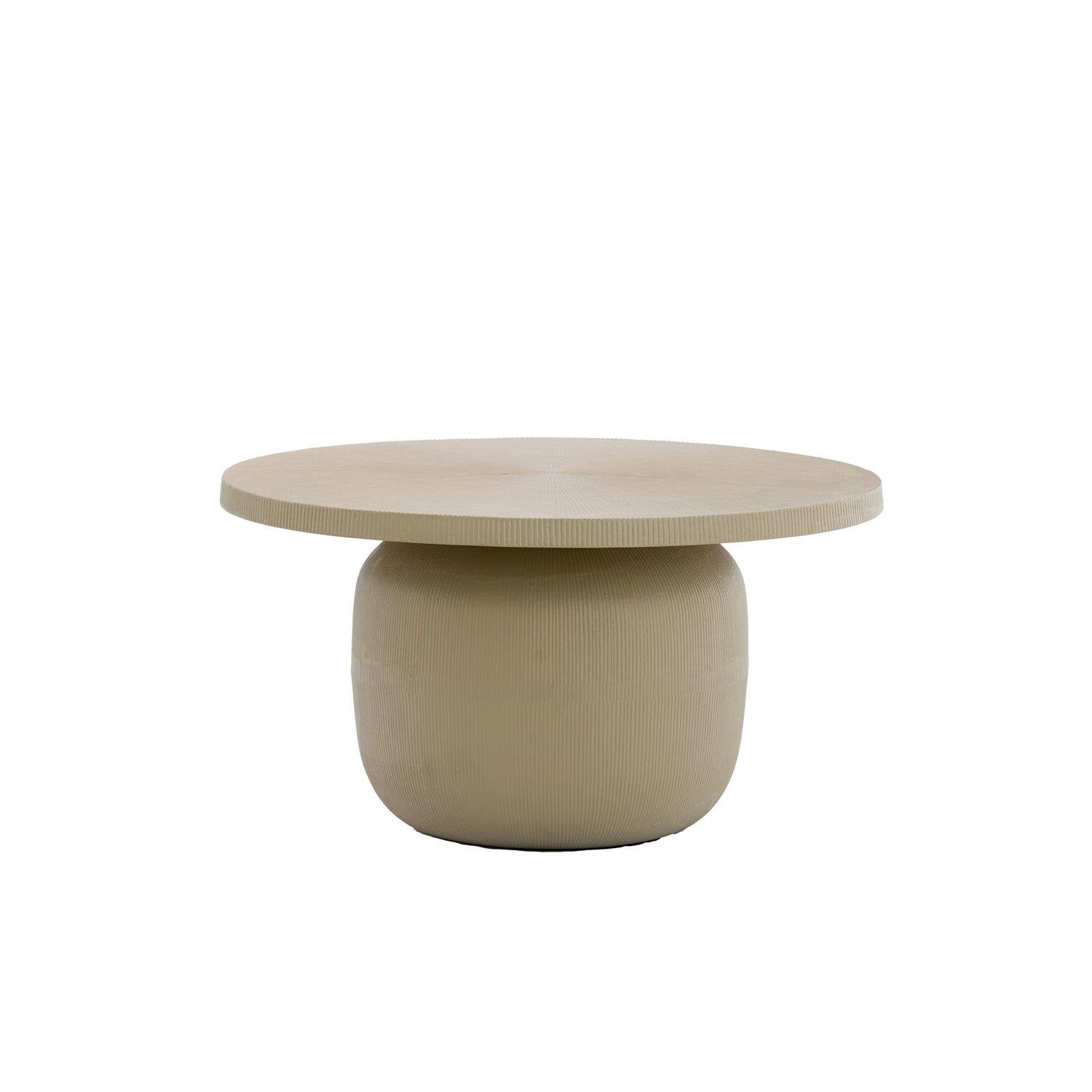 Light & Living - Salontafel TIGRAN - Ø75.5x41.5cm - Bruin