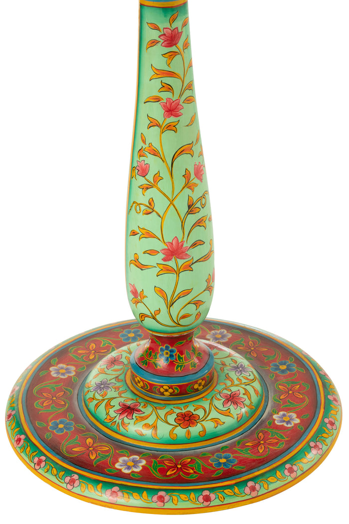 J-Line tafel Rond Mumbai - hout - mix