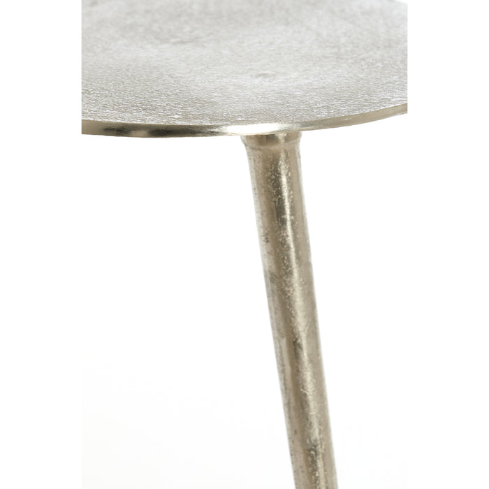 Light & Living - Bijzettafel LINOS - 53x30x48cm - Zilver