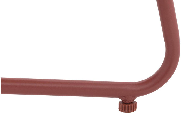 Goossens Tuintafel Must in Aluminium poedercoating rood