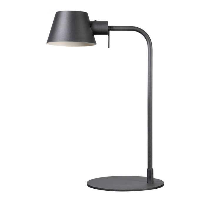 ETH Dex Tafellamp 1x E27 Zwart