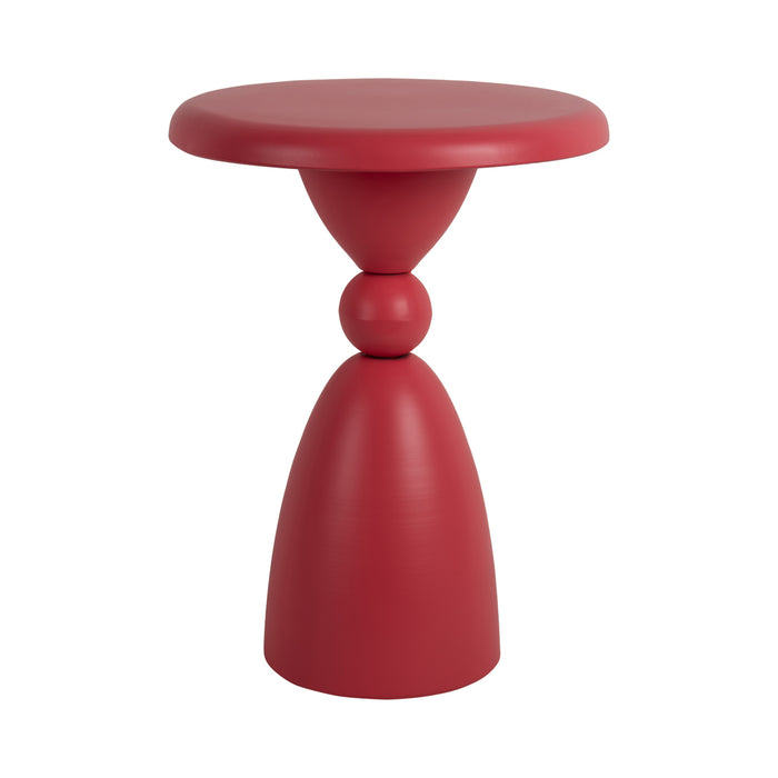 Leitmotiv - Bijzettafel Folly Outdoor - Scarlet red
