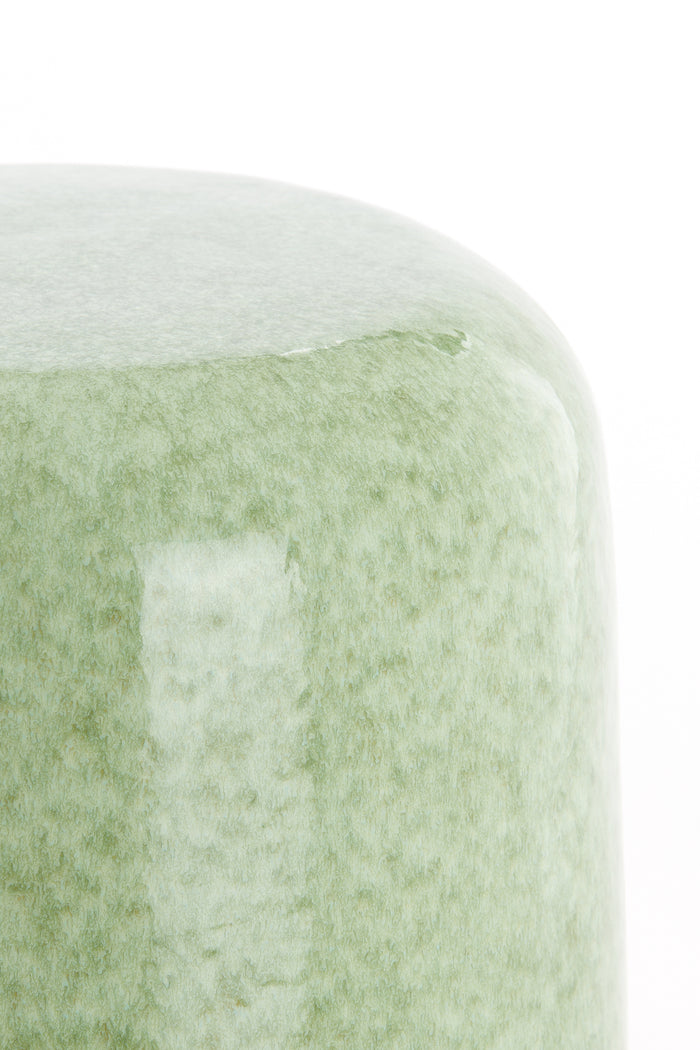 Light & Living - Bijzettafel FRANCA - Ø34x46.5cm - Groen