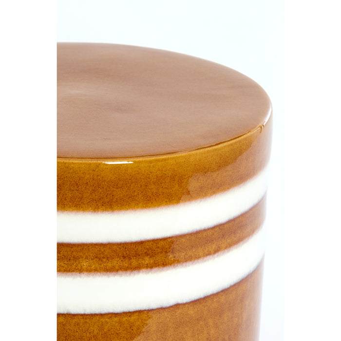 Light & Living - Bijzettafel MOOCA - Ø42x34cm - Bruin