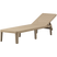 WOOOD Jinte Ligbed Tuin - Kunststof - Zand - 29x55x191