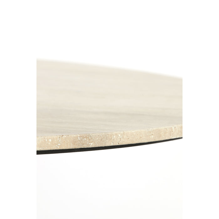 Light & Living - Eettafel YNEZ - Ø120x78cm - Bruin