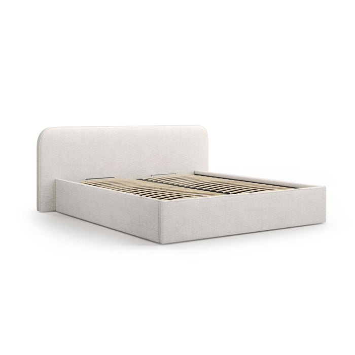 Micadoni Bedframe met opbergvak Elizabeth 200x200 bouclé