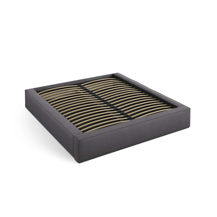 Micadoni Bedframe met opbergvak Simon 160x200 bouclé