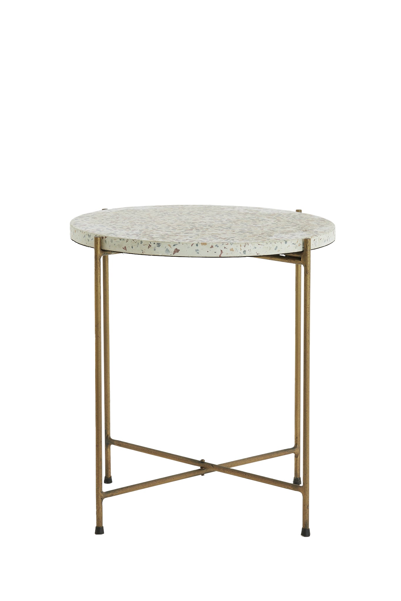 Light & Living - Bijzettafel JANELA - Ø40x45cm - Multicolor