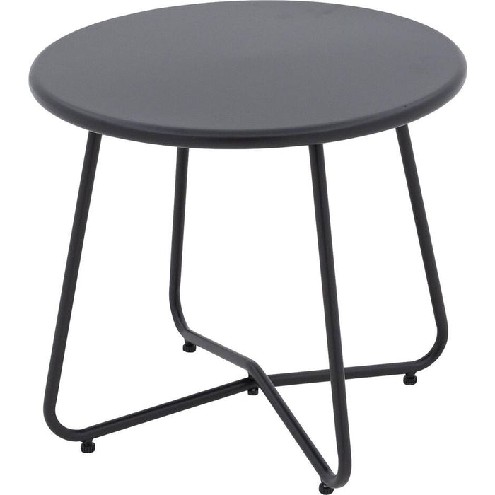 Goossens Tuintafel Must in Aluminium poedercoating zwart