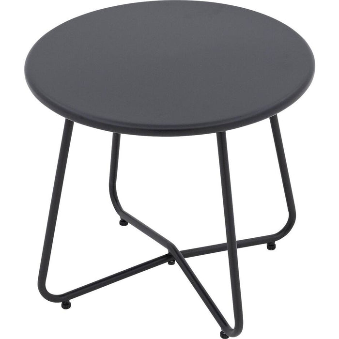 Goossens Tuintafel Must in Aluminium poedercoating zwart