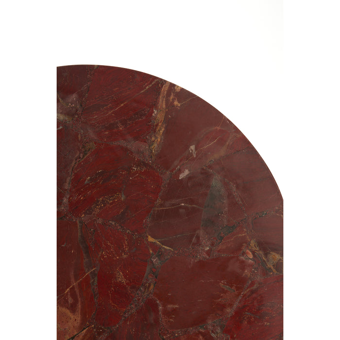 Light & Living - Bijzettafel BAHIA - Ø52x59cm - Rood