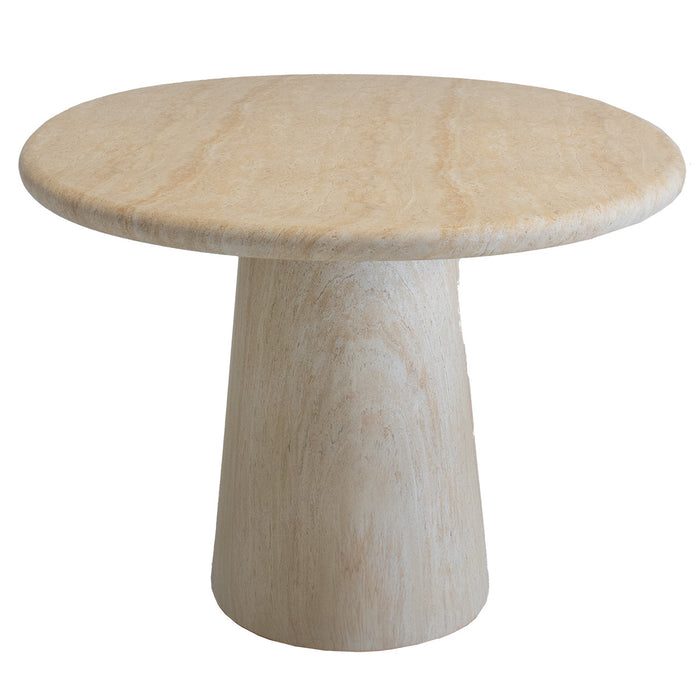 DÉJA Living - Tuintafel Travertin - Ovaal - 240x100x76cm - Brunn