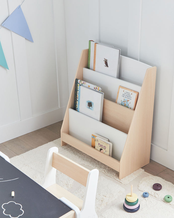 Beliani - LILOET - Boekenkast met 4 planken - Lichtbruin - Hout