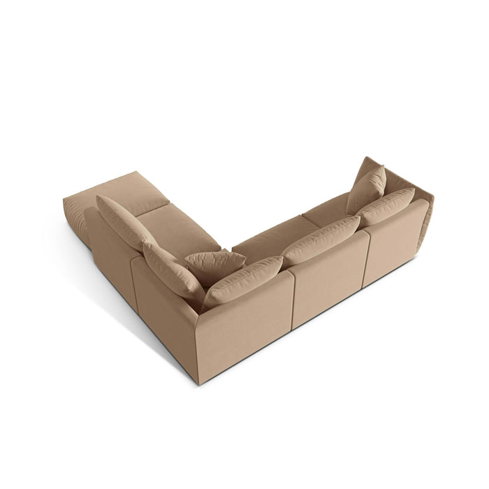 Micadoni Hoekbank Christ 4-zits rechts velvet