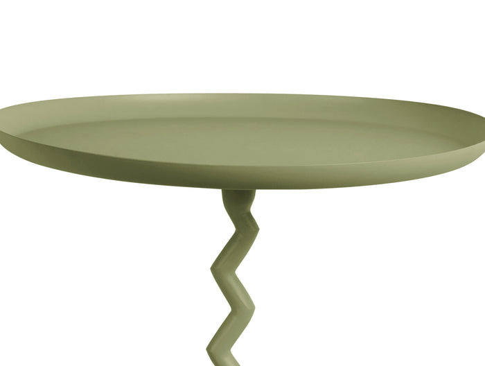 Leitmotiv - Bijzettafel Zig Zag Medium - Army green