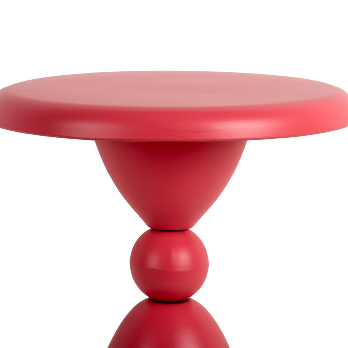 Leitmotiv - Bijzettafel Folly Outdoor - Scarlet red