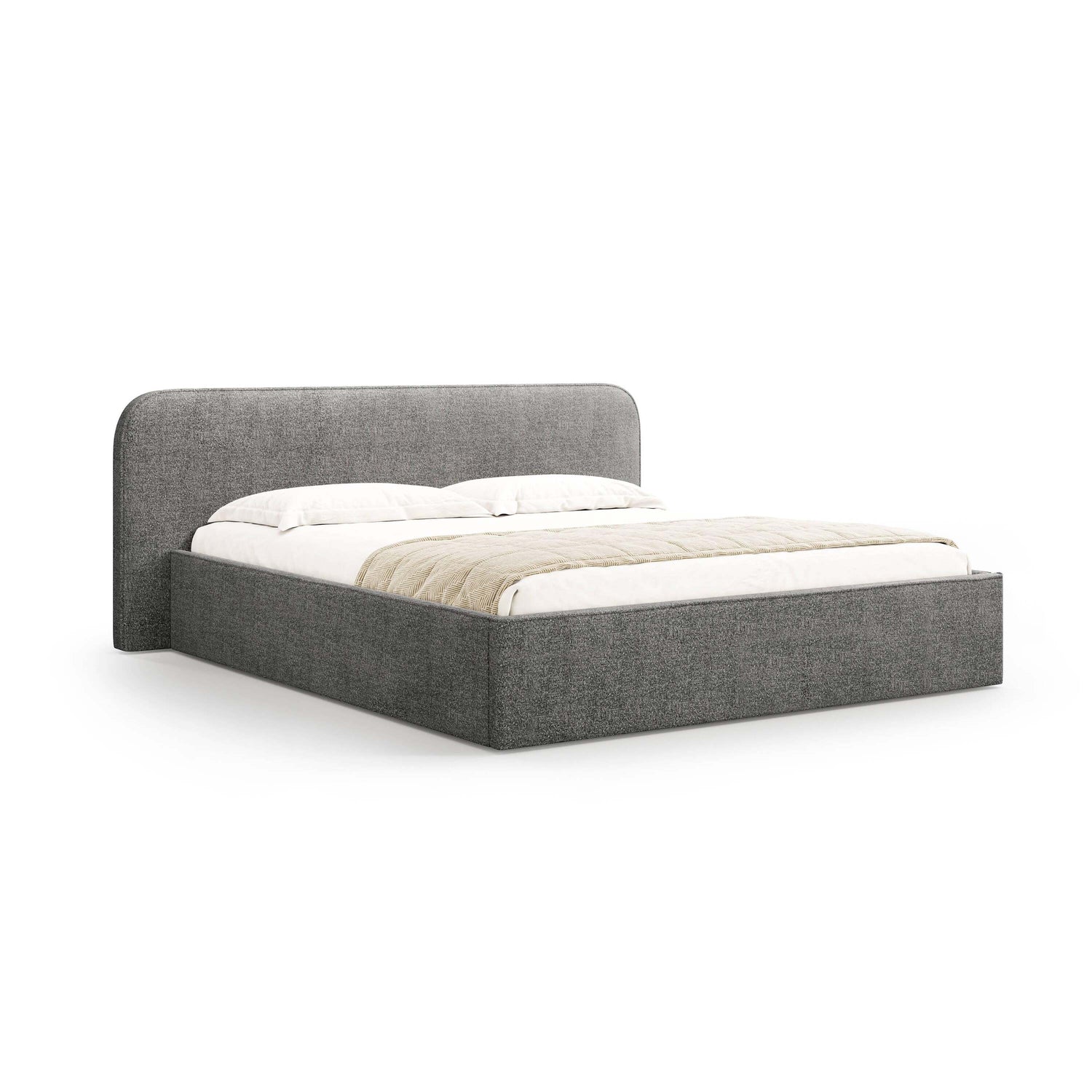 Micadoni Bedframe met opbergvak Elizabeth 180x200 bouclé