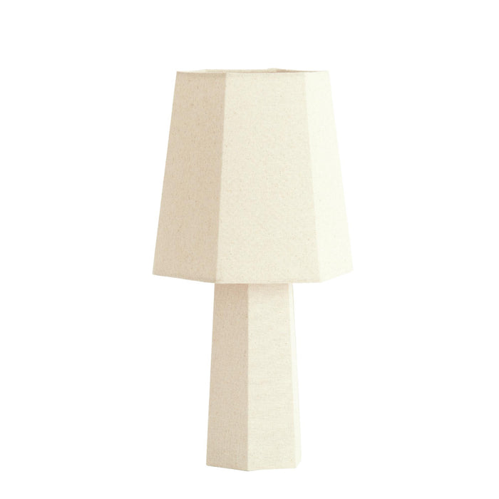 Light & Living Tafellamp Musabo - Naturel - Ø25cm