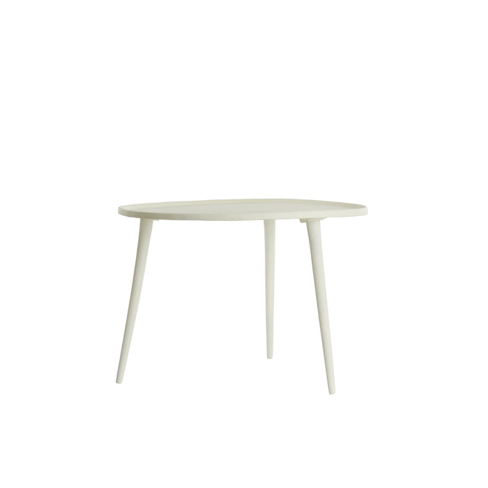 Light & Living - Bijzettafel BABINA - Ø59x41cm - Wit