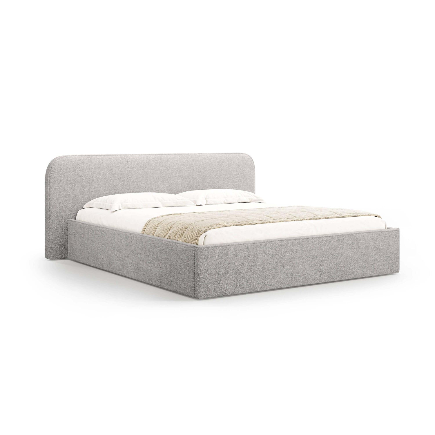Micadoni Bedframe met opbergvak Elizabeth 200x200 bouclé