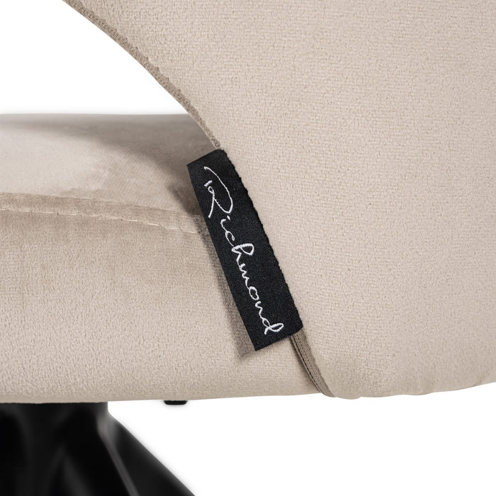 Richmond Interiors Milly Khaki Velvet Draaistoel