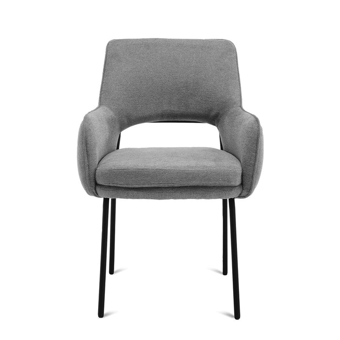 Benoa Eetkamerstoel Aiden Cairo Grijs