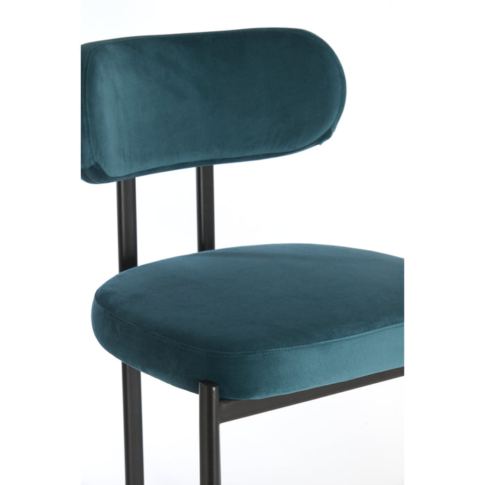 Light & Living - Eetkamerstoel SONJA - Groen - Set van 2