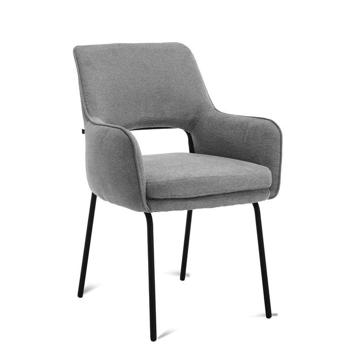 Benoa Eetkamerstoel Aiden Cairo Grijs