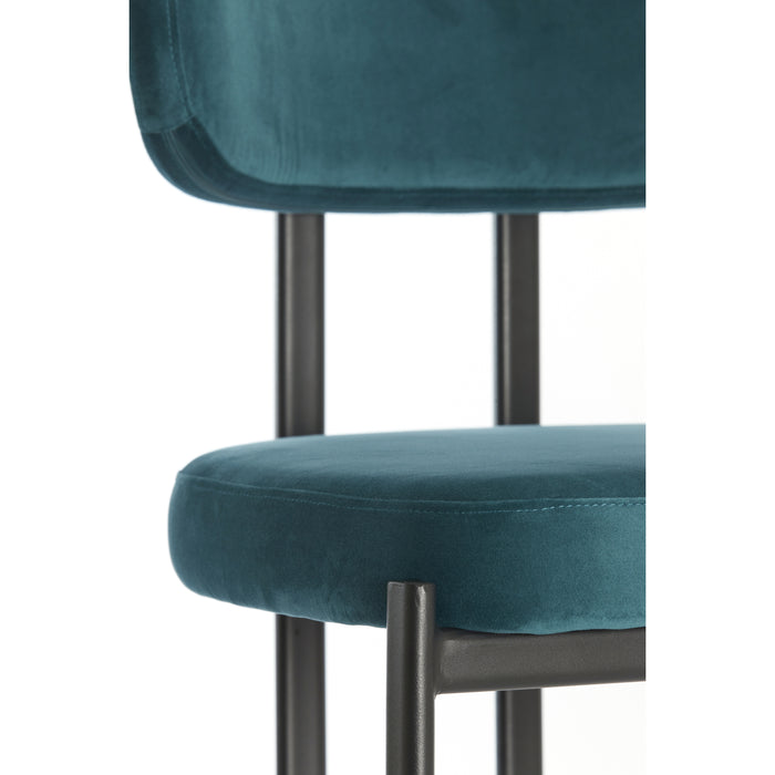 Light & Living - Eetkamerstoel SONJA - Groen - Set van 2