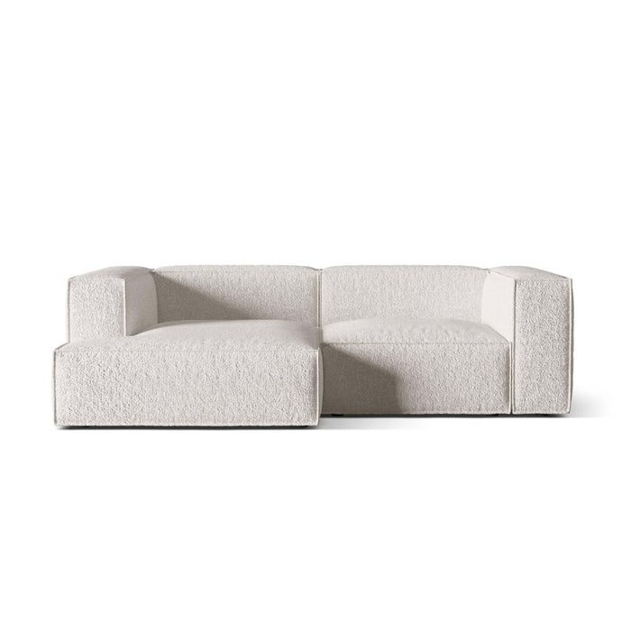 Micadoni Hoekbank Nuria 3-zits links bouclé