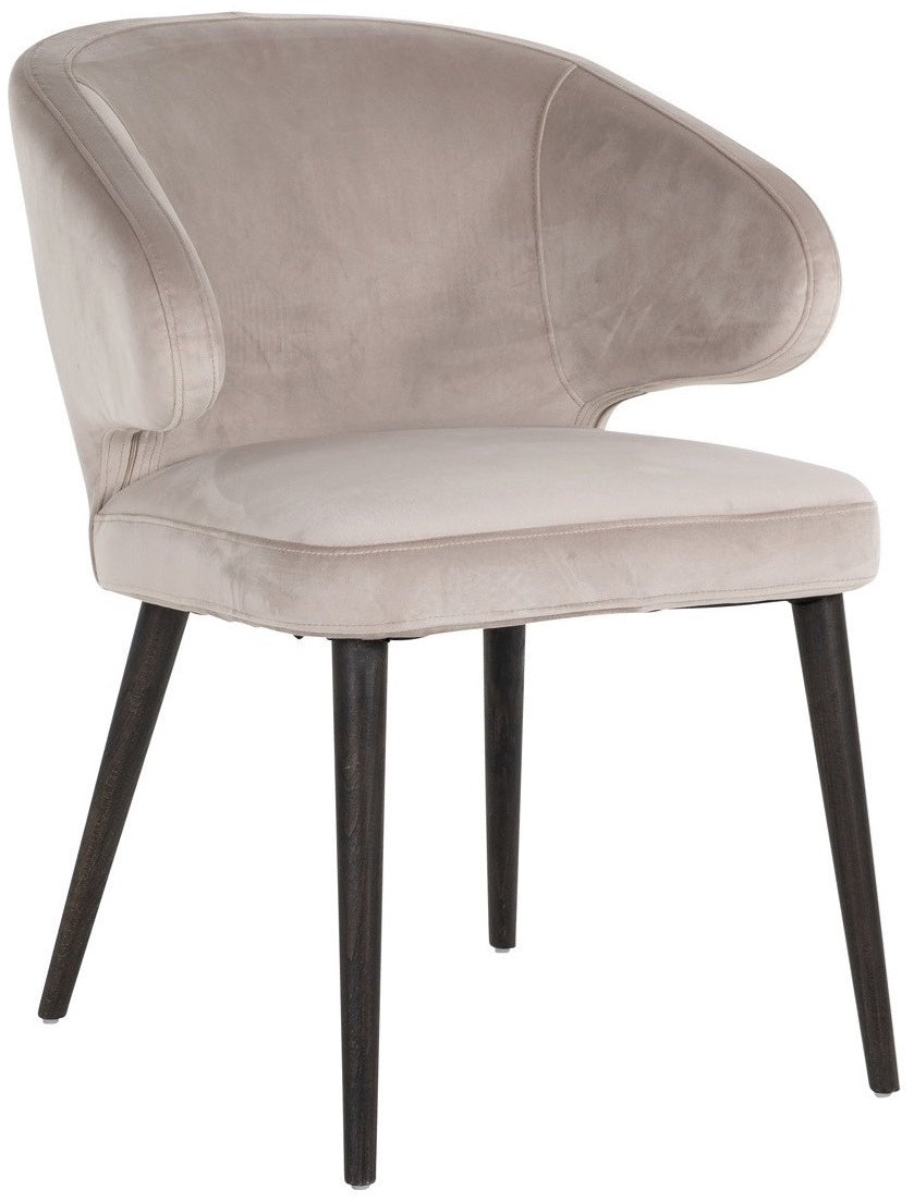 Richmond Interiors Indigo Eetkamerstoel Khaki