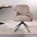 DS4U Loisa armstoel terugdraai - taupe