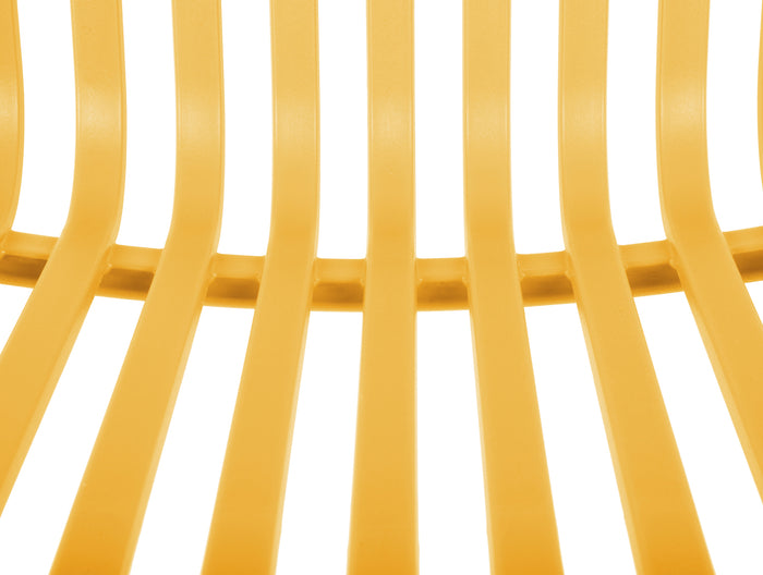 Leitmotiv - Eetkamerstoel Glee - Heldergeel