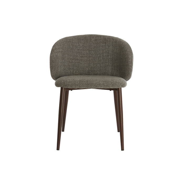 Light & Living - Eetkamerstoel ALUKO - 56x57x74cm - Zwart - Set van 2